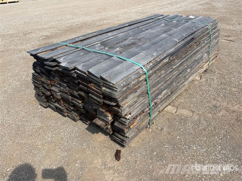  Quantity of (300) 1 in x 6 in x 8 in Fence Plank Vitle, dvigala in gradbeni dvižni sistemi