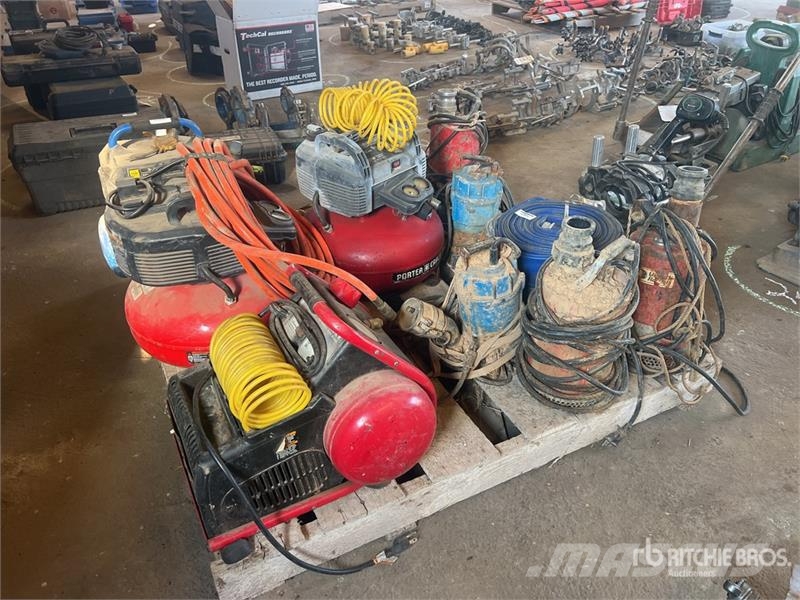 Quantity of (4) AC compressor , (5) 2 in Pumps , ( Other components