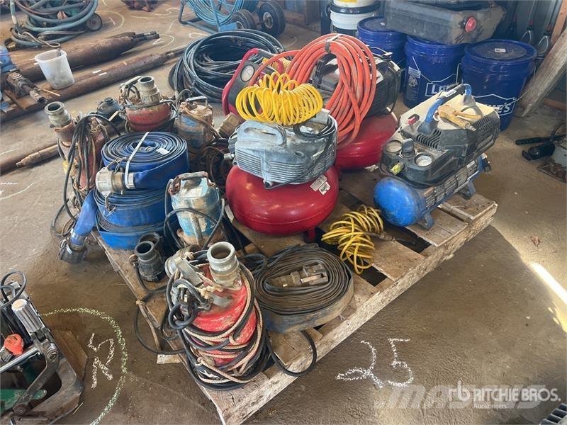 Quantity of (4) AC compressor , (5) 2 in Pumps , ( Other components