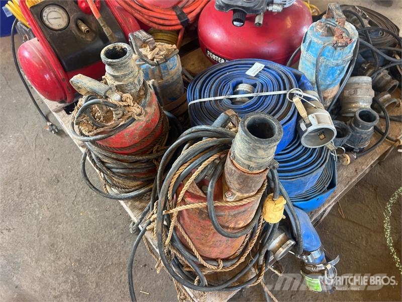 Quantity of (4) AC compressor , (5) 2 in Pumps , ( Other components