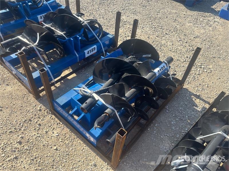Quantity of (4) GIYI GY-SA 46 in Skid Steer Auger 鑽頭