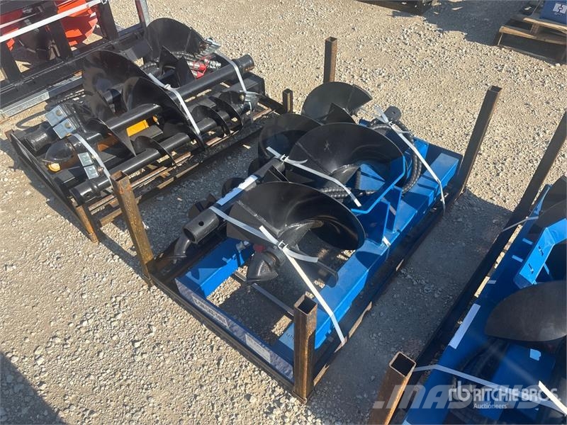 Quantity of (4) GIYI GY-SA 46 in Skid Steer Auger 鑽頭