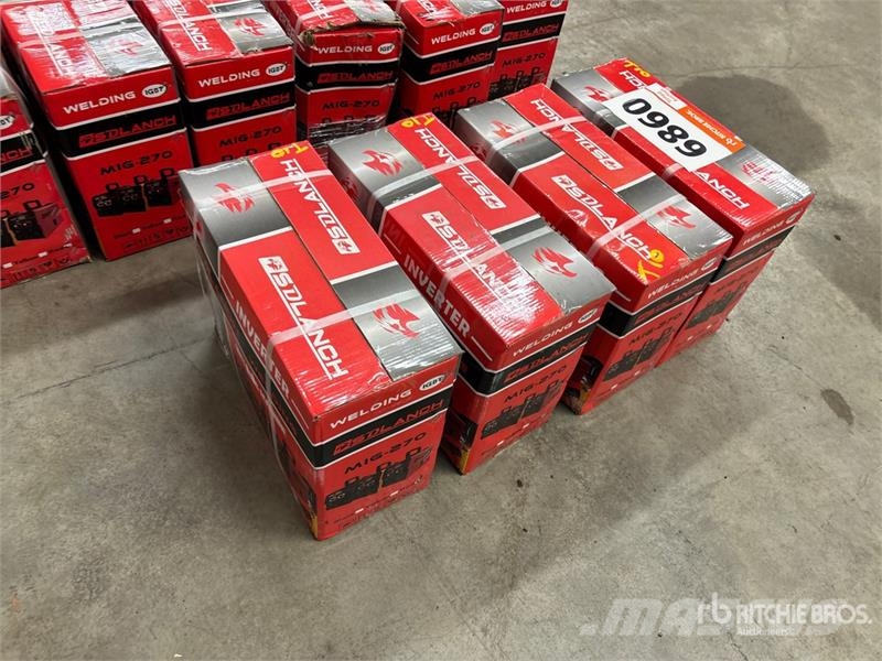 Quantity of (4) MIG-270 115 A MIG Electric Welder Máquinas de soldar