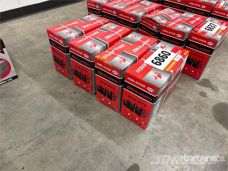 Quantity of (4) MIG-270 115 A MIG Electric Welder Máquinas de soldar