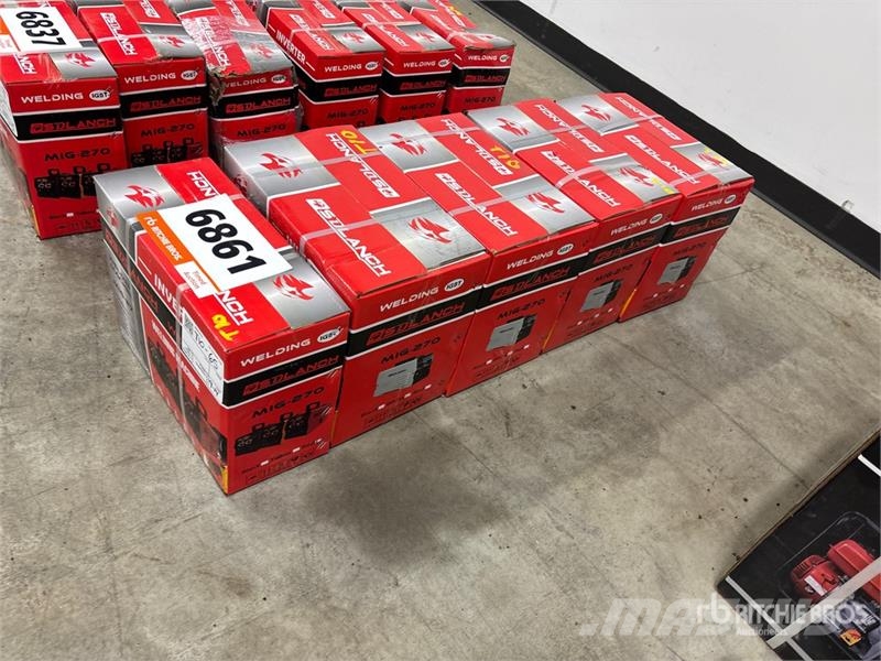 Quantity of (5) MIG-270 115 A MIG Electric Welder Máquinas de soldar