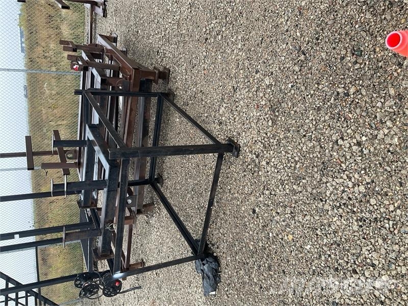Quantity of (5) Steel Racks Seilwinden, Bauaufzüge und Lastenaufzüge