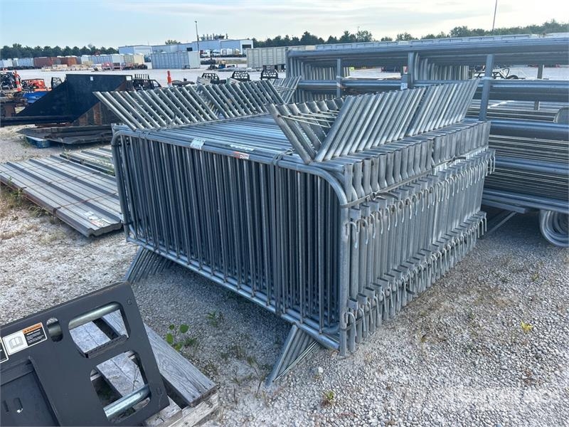 Quantity of (50) Crowd Control Barrier Other components