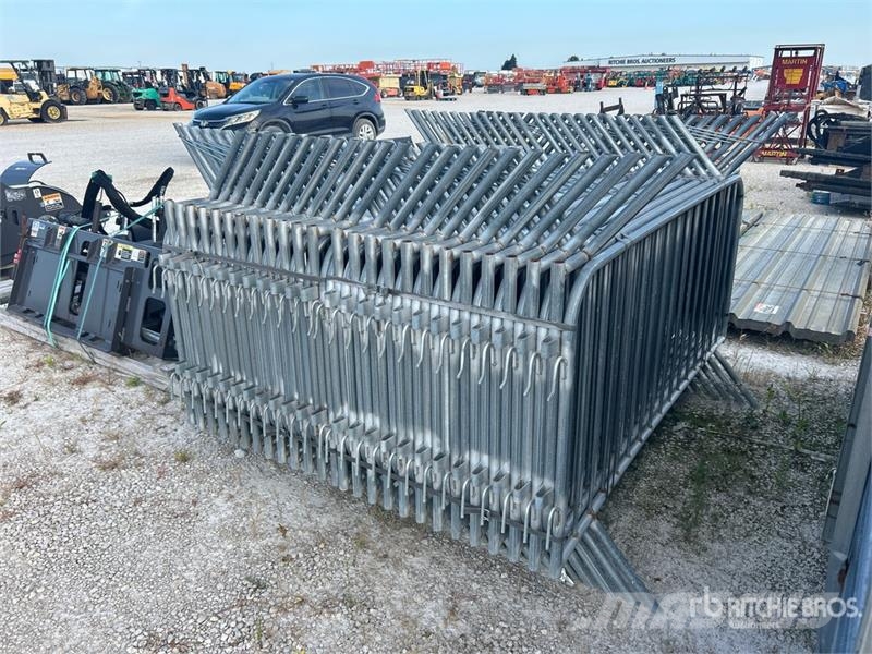 Quantity of (50) Crowd Control Barrier Other components