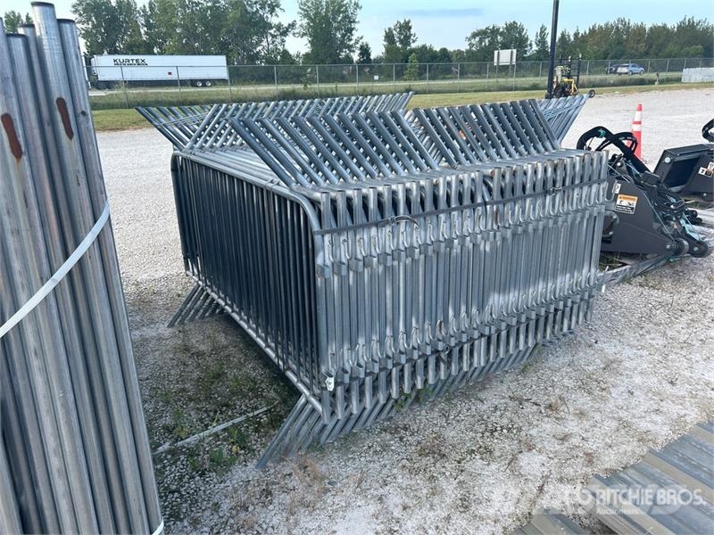 Quantity of (50) Crowd Control Barrier Other components
