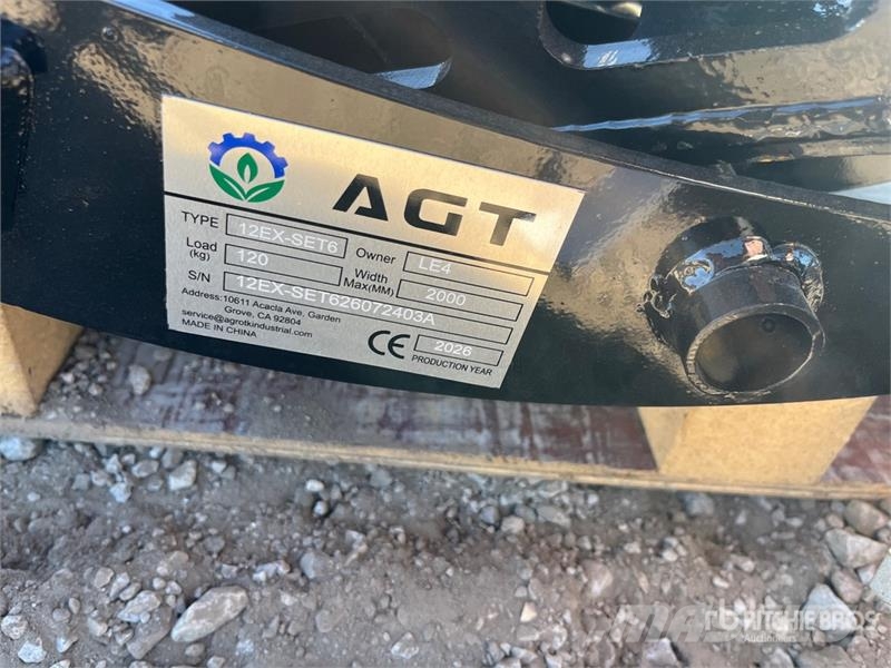  Quantity of (6)  AGT 12EX-SET6 Mini Excavator Atta 其他组件
