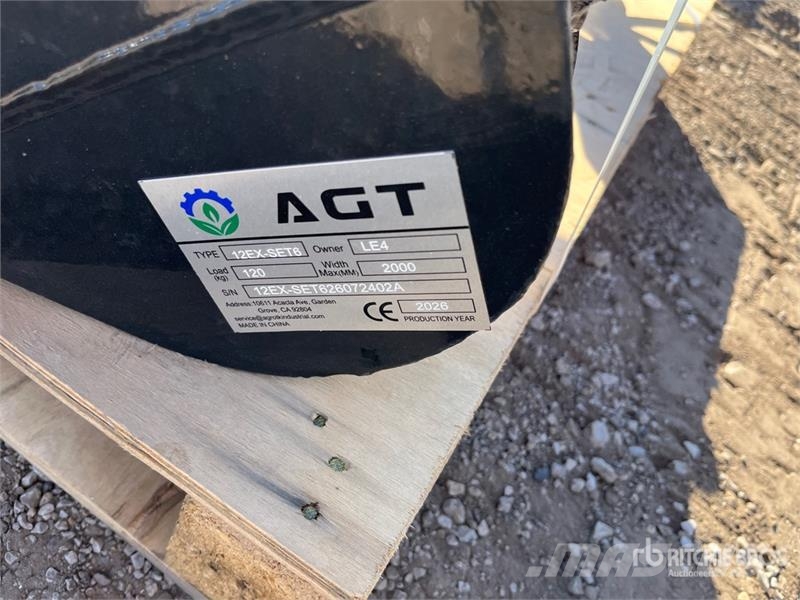  Quantity of (6)  AGT 12EX-SET6 Mini Excavator Atta 其他组件