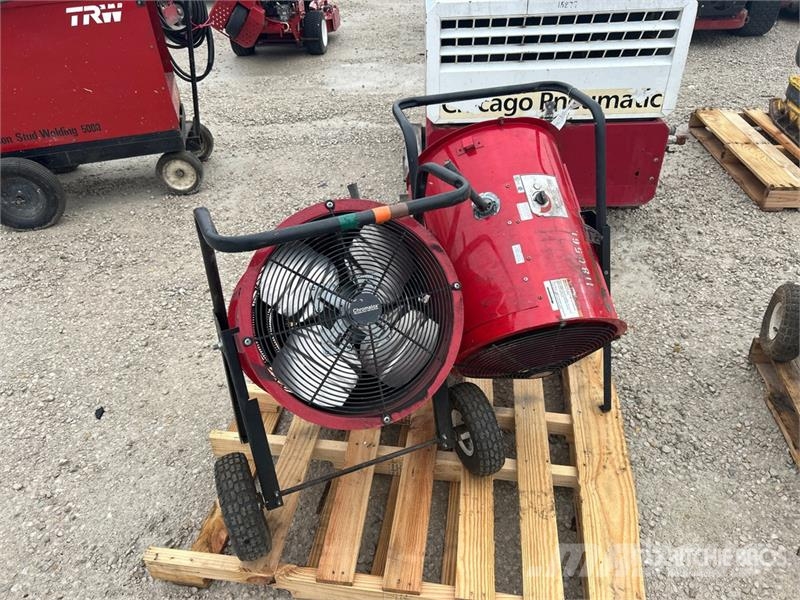Quantity of (6) Electric Space Heater Ogrevalna in odtajevalna oprema