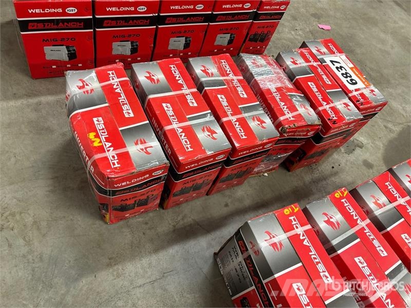  Quantity of (6)  MIG-270 115 A MIG Electric Welder Svářecí stroje