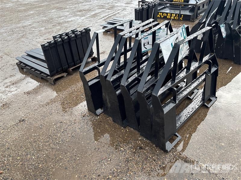 Quantity of (6) Mower King SA 48 in Skid Steer Fo 지게차