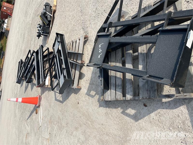 Quantity of (6) Mower King SA 48 in Skid Steer Fo Forche