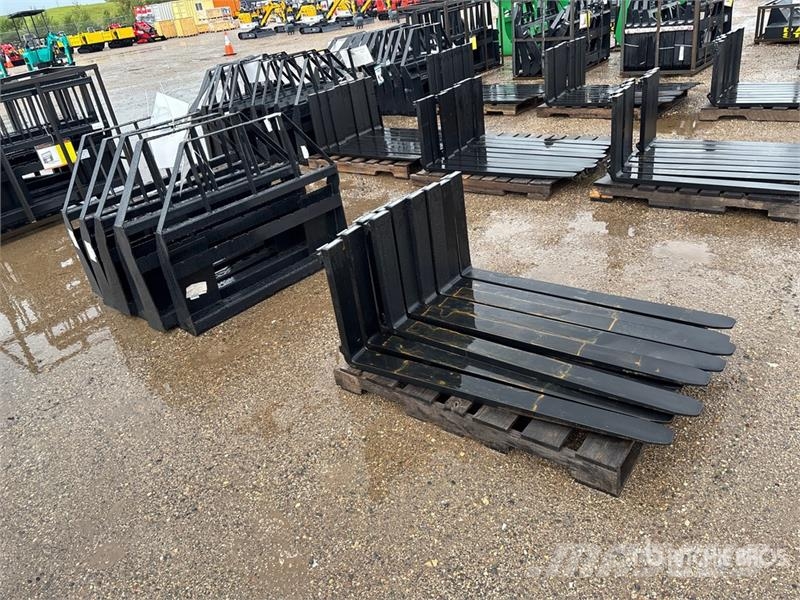 Quantity of (6) Mower King SA 48 in Skid Steer Fo 지게차