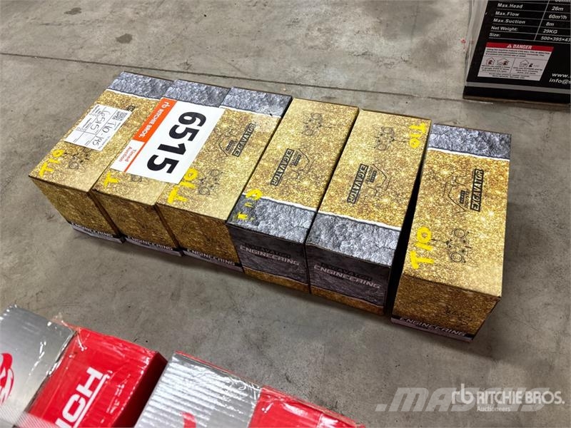  Quantity of (6)  SDLM70 Remote Control Excavator T مكونات أخرى