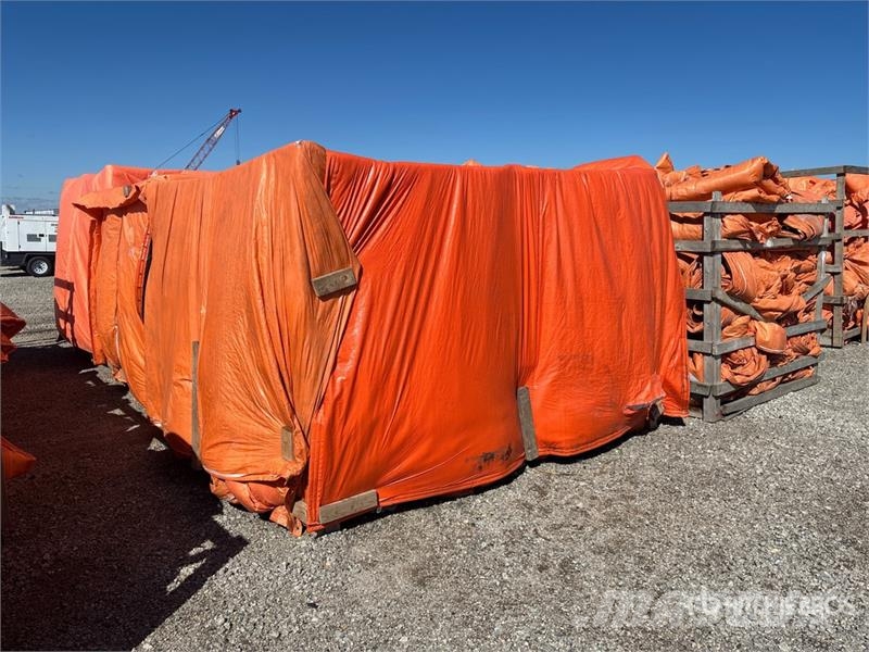 Quantity of (7) Crates of Tarps Gradbeništvo - drugo