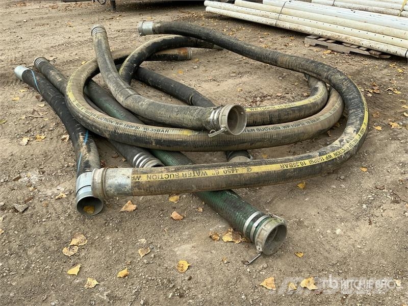 Quantity of (8) Industrial Water Suction Hose Outros componentes