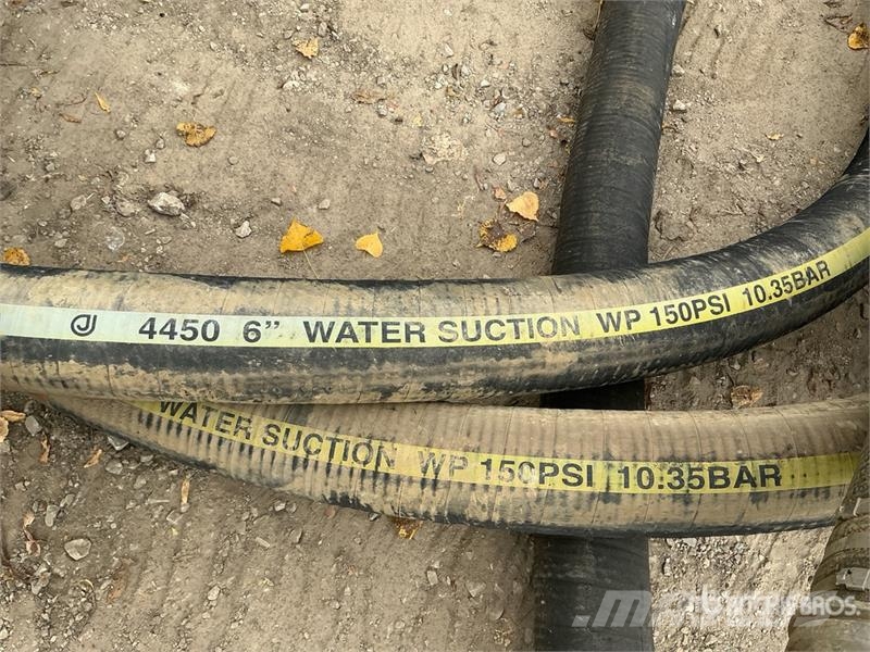 Quantity of (8) Industrial Water Suction Hose Outros componentes