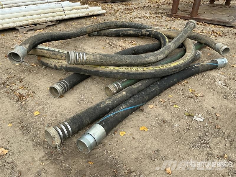 Quantity of (8) Industrial Water Suction Hose Outros componentes