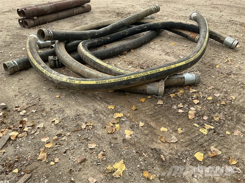 Quantity of (8) Industrial Water Suction Hose Outros componentes