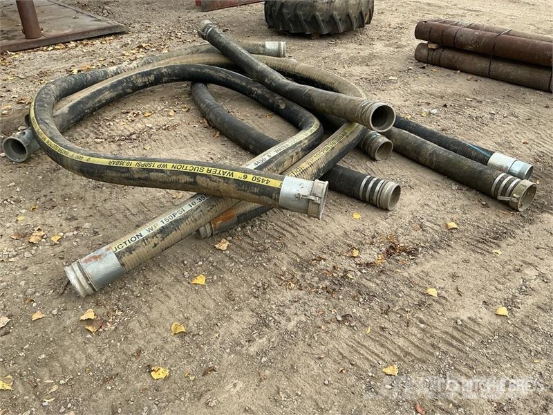 Quantity of (8) Industrial Water Suction Hose Outros componentes