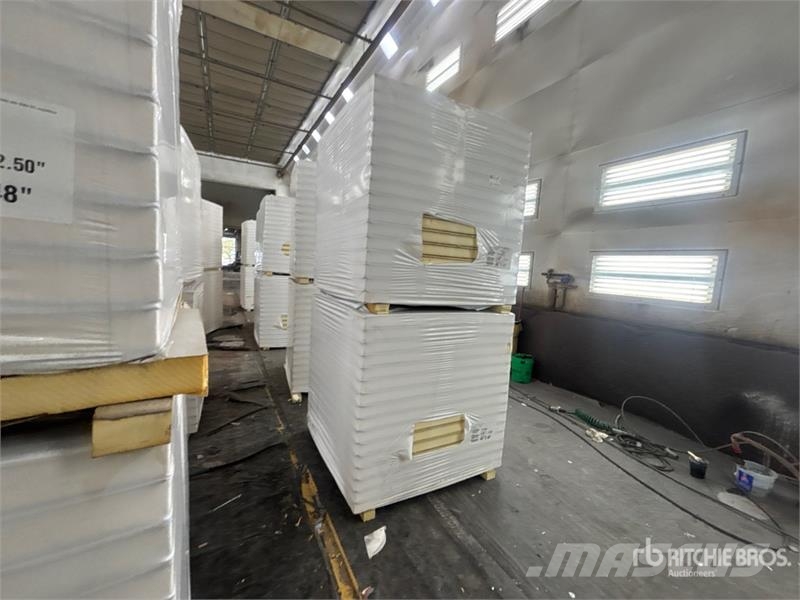 Quantity of (8) Pallets of Polyiso Insulation Подемници, лебедки и елеватори за материали