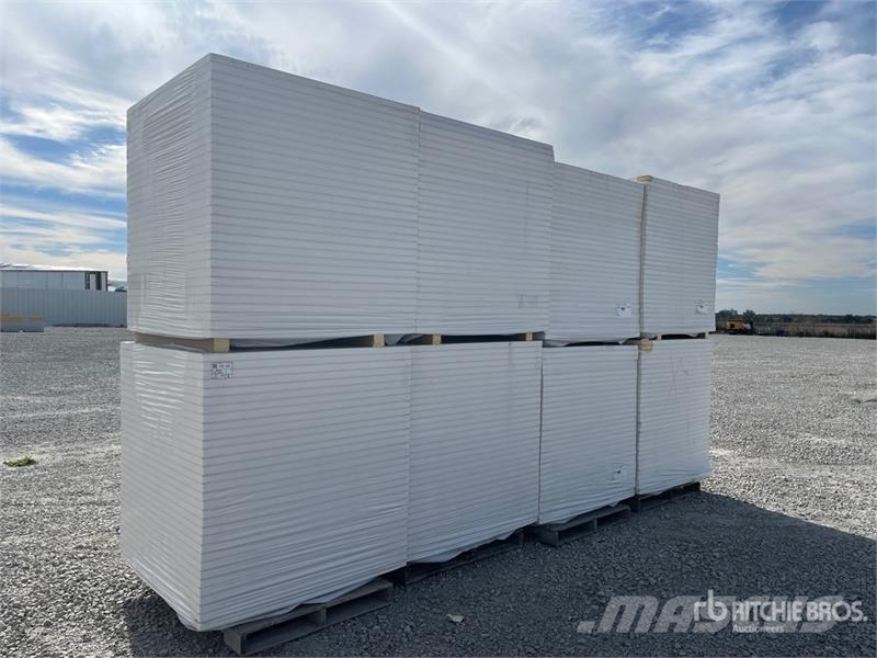 Quantity of (8) Pallets of Polyiso Insulation Seilwinden, Bauaufzüge und Lastenaufzüge