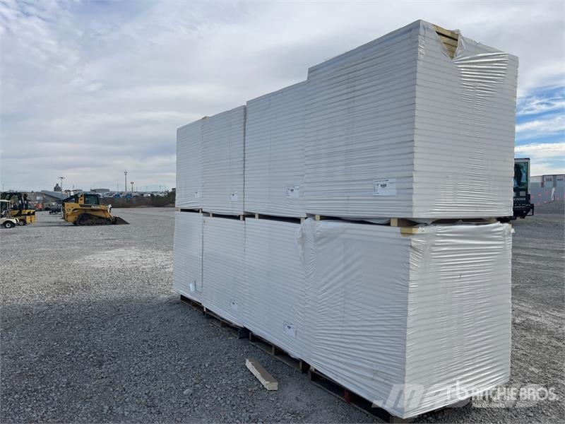 Quantity of (8) Pallets of Polyiso Insulation Seilwinden, Bauaufzüge und Lastenaufzüge