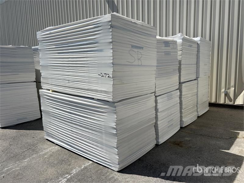 Quantity of (8) Polyiso Insulation Seilwinden, Bauaufzüge und Lastenaufzüge