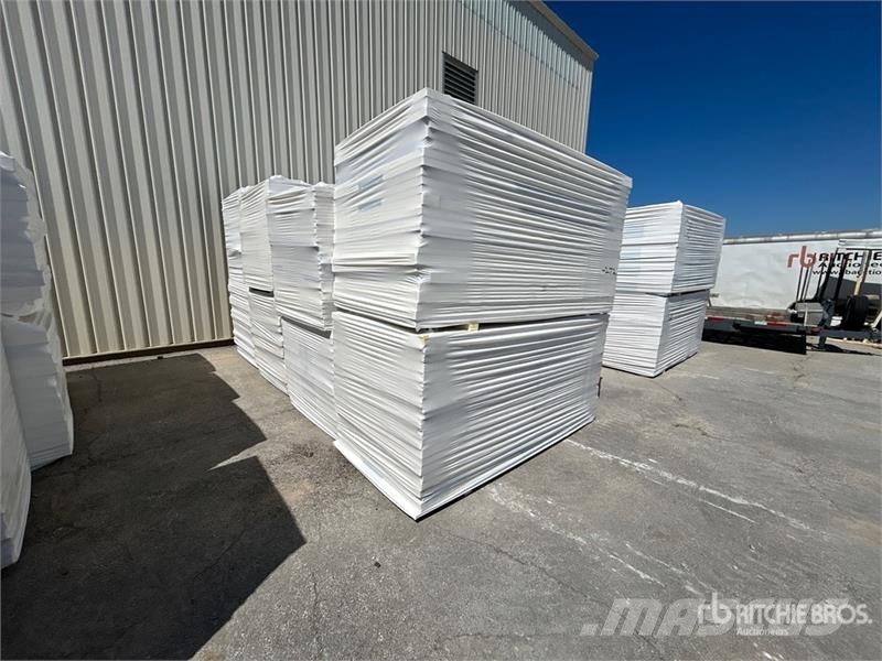 Quantity of (8) Polyiso Insulation Seilwinden, Bauaufzüge und Lastenaufzüge
