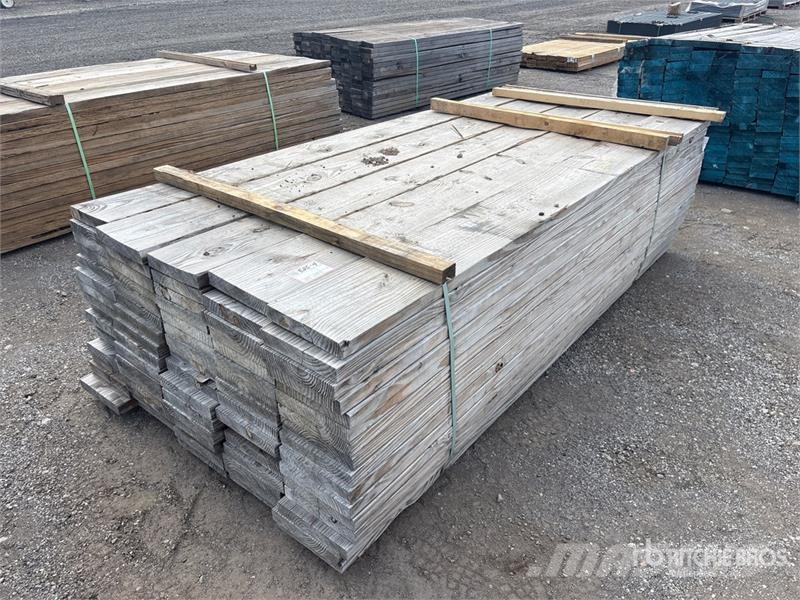 Quantity of (80) 2 in x 10 in x 8 ft SYP Lumber Andet tilbehør