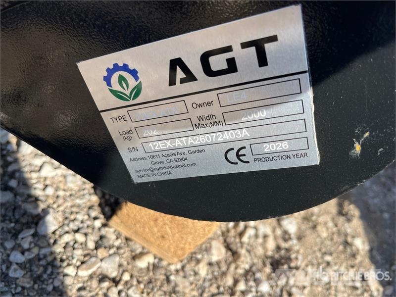  Quantity of (9)  AGT 12EX-ATA Mini Excavator Attac Other components