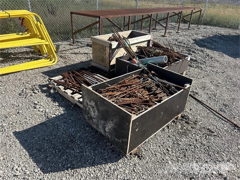 Quantity of Rebar and Bolts Gervės, keltuvai ir medžiagų kėlimo įranga