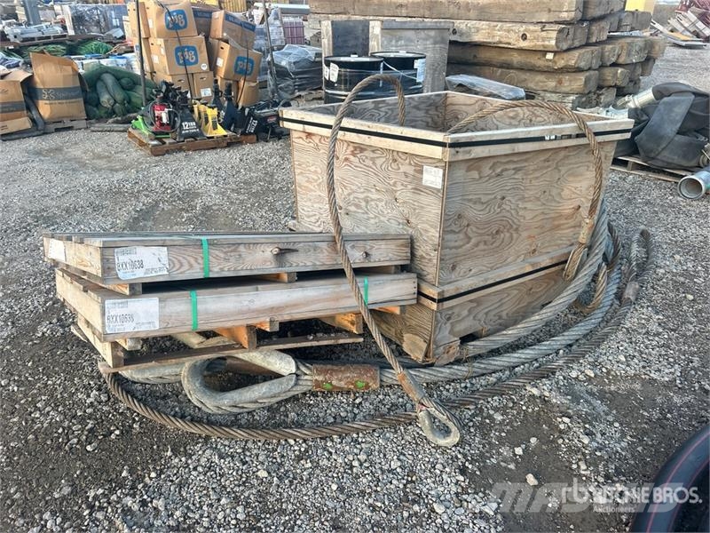 Quantity of Sling Crane parts and equipment