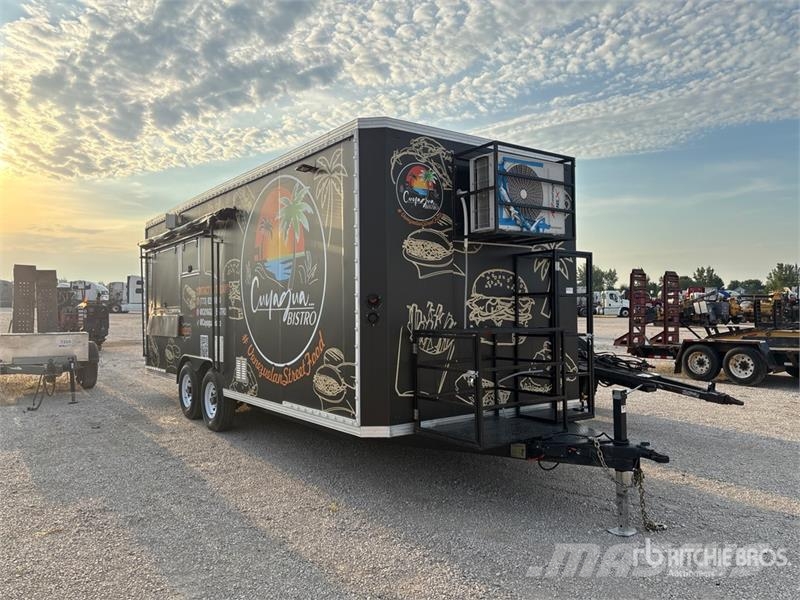R&S Universal Manufactura 22 ft T/A Food Concession Tr Altri rimorchi
