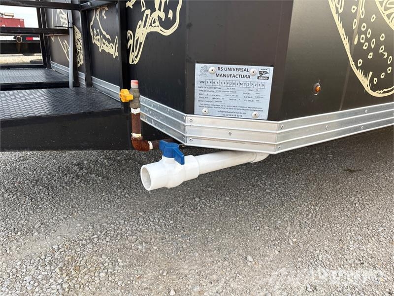 R&S Universal Manufactura 22 ft T/A Food Concession Tr Altri rimorchi