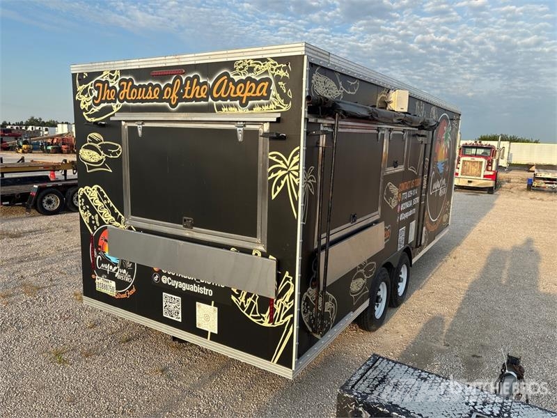 R&S Universal Manufactura 22 ft T/A Food Concession Tr Altri rimorchi