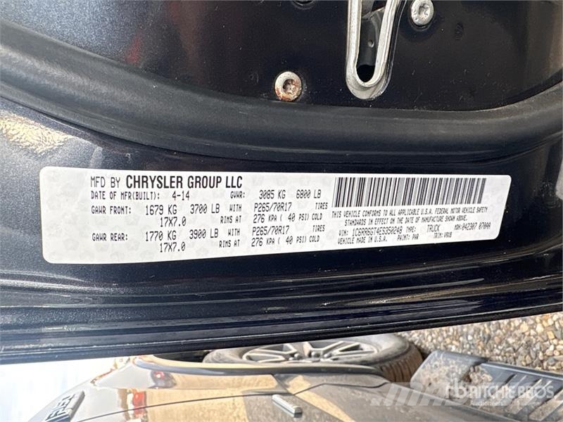 RAM 1500 Autre fourgon / utilitaire