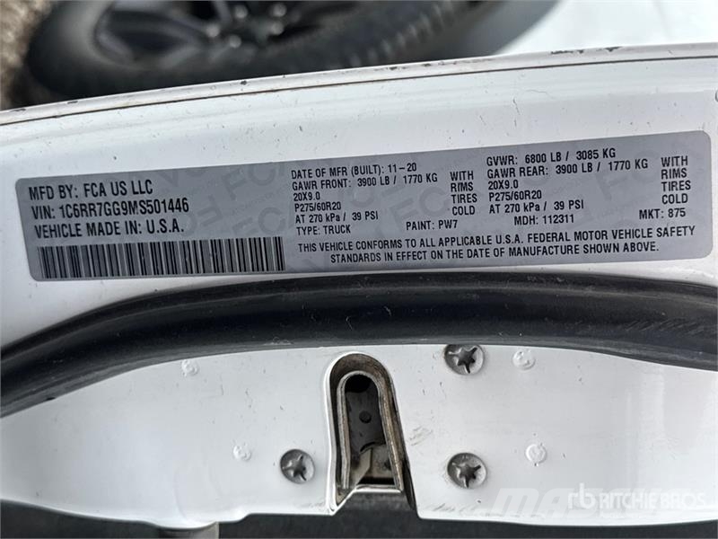 RAM 1500 Otras furgonetas