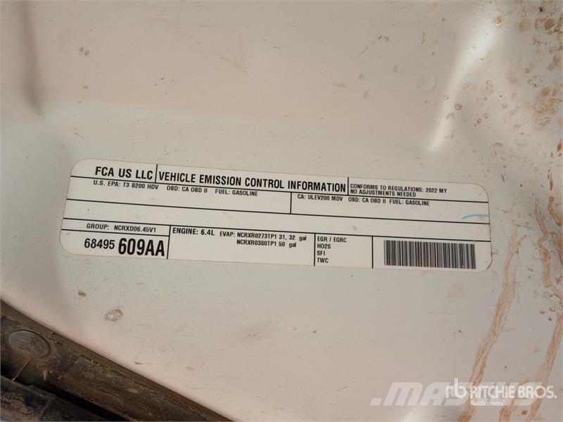 RAM 2500 4x4 Crew Cab Pickup (Inoperable) Kita