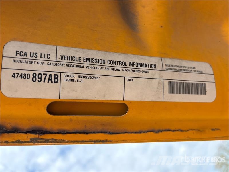 RAM 5500 4x2 Dump Truck Camion ribaltabili