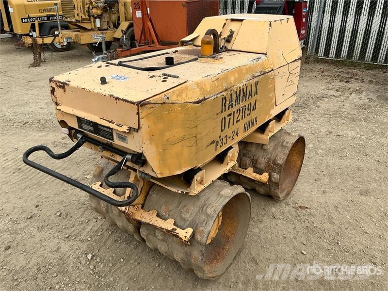 Rammax Walk Behind Remote Roller Trencher 挖沟机