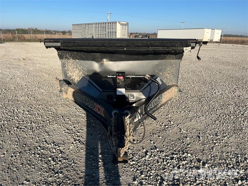 RawMaxx GDXK14BP14K 14 ft T/A Dump Utility Trailer مقطورات قلابة