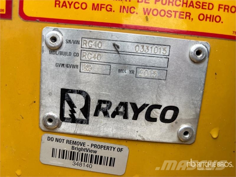 Rayco RG40 4x4 Stump Grinder Elektriske harver / jordfræsere