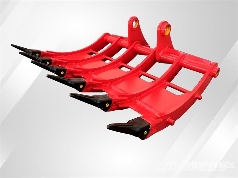Raytree RER336-65 65 in Excavator Rake - Fits Cat Ancinho virador