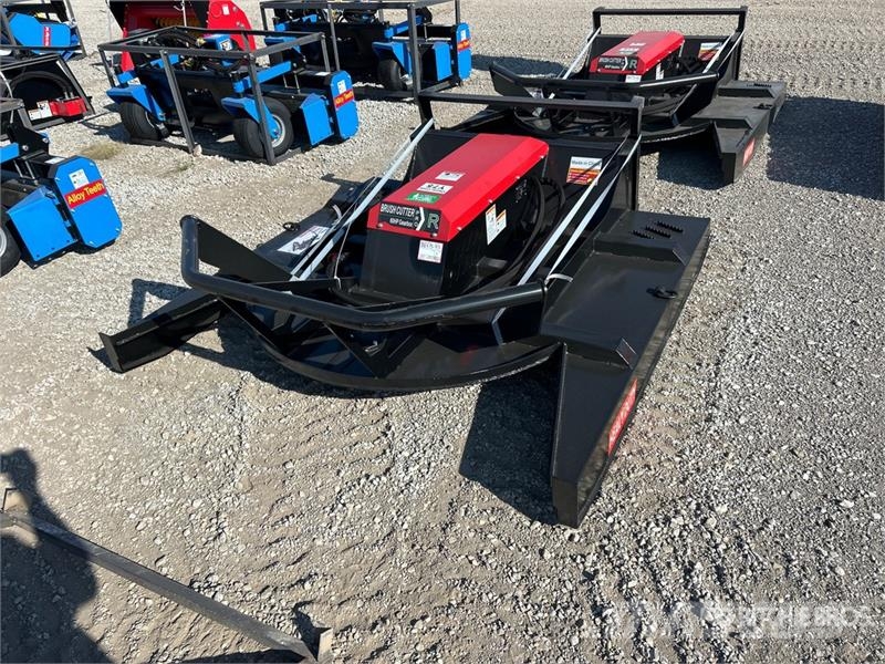 Raytree RHBC72S 72 in Skid Steer Brush Cutter (Unu Sekačky namontované a tažené