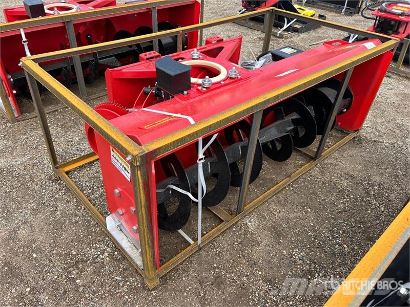  Raytree RHSB72 72 in Hydraulic Control Skid Steer  Snøfresere