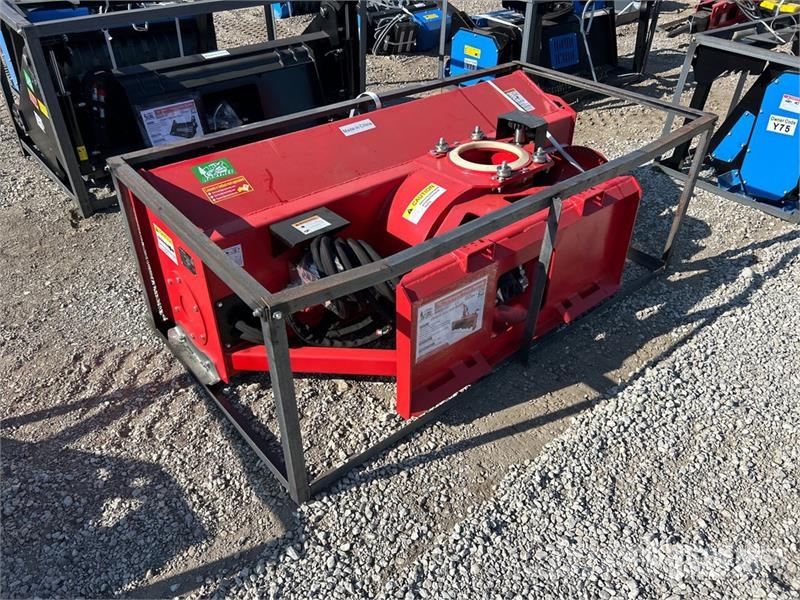  Raytree RHSB72 72 in Hydraulic Control Skid Steer  Snøfresere